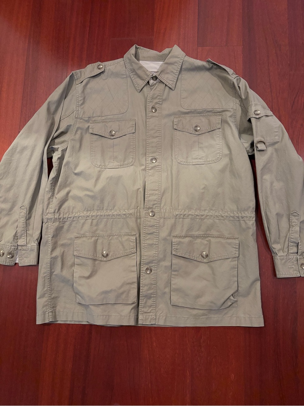 Vintage Cabela’s Safari Series Utility Field Jacket size 2XL tall